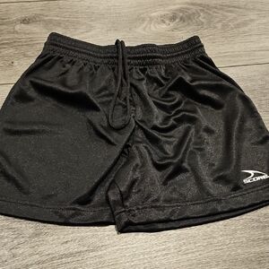 Score Women’s Black Athletic Shorts with Drawstring Waist